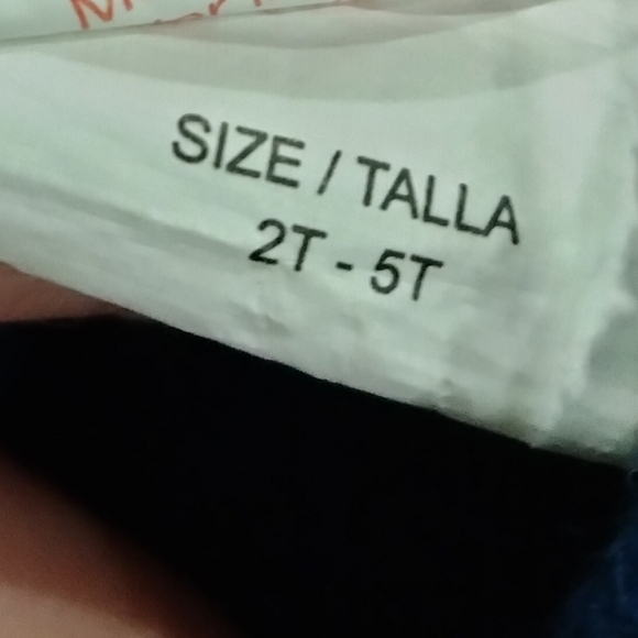 DISNEY Mickey Mouse beanie hat and mitten glove set blue red 2T-5T - Picture 2 of 2